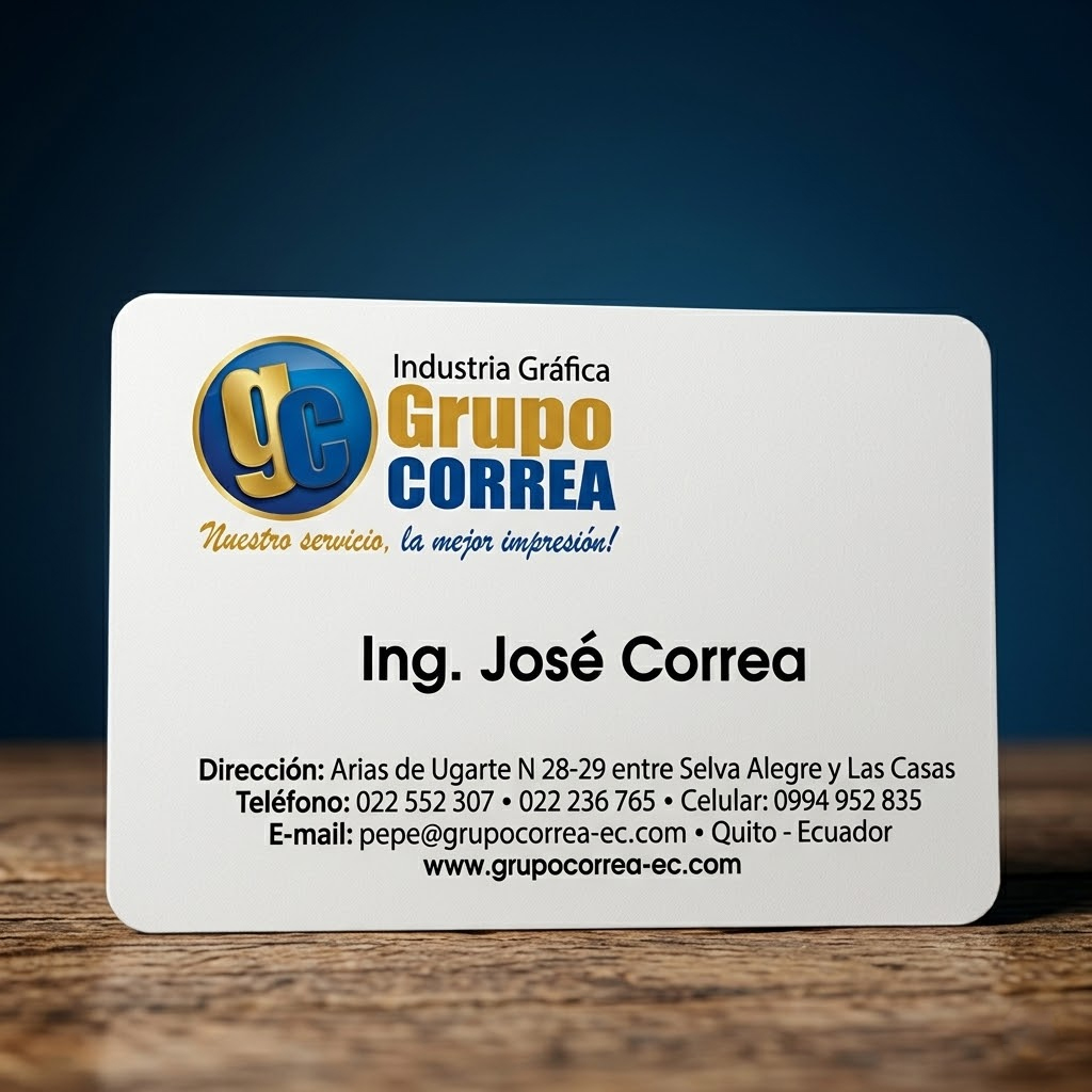 Tarjetas de Presentación Premium